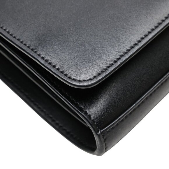 FENDI Black Leather Shoulder Bag - Picture 4 of 13